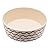 Beco Printed Bamboo Dog Food & Water Bowl - Ocean Waves - Large