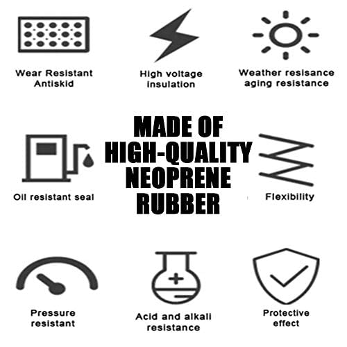 Nabowan RS15253000 Solid Rubber Sheets,Strips,Rolls 1/16 Inch (.062") Thick X 1 Inch Wide X 120 Inch Long, Thin Neoprene Rubber, Perfect For Diy Gasket Material thumb #4
