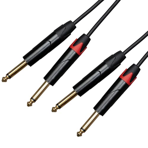 CASCHA Advanced Line Audio Cable Jack (2M) to Jack (2M), 2 m, black - Image 3