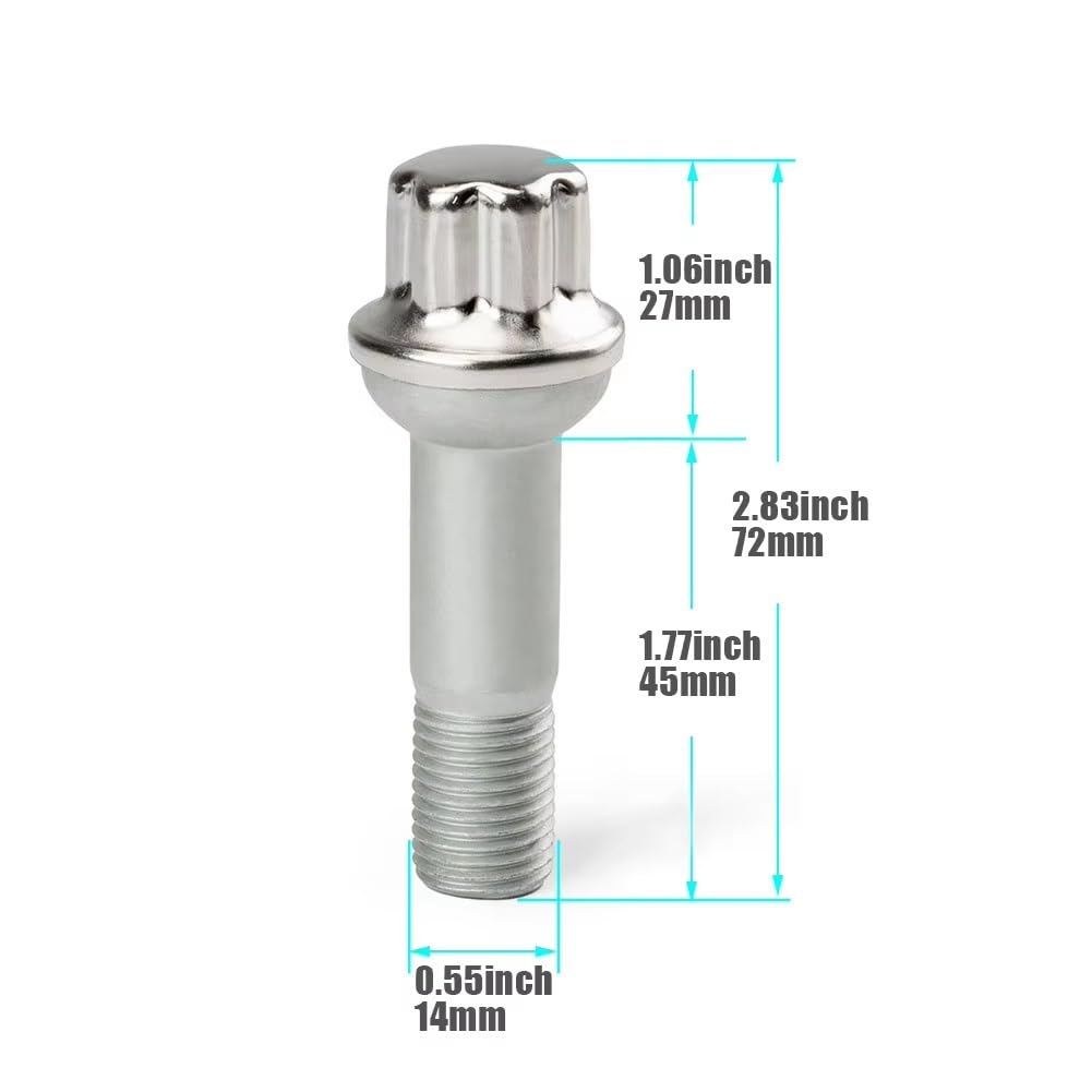 Ruota Bulloni Alette Prigionieri Compatibile Con Benz Per Classe S 2013-2016 Per GLK 2013-2016 Per GL450 2013-2016 Auto Ruota Borchie Hub Per Set Bulloni Ruota Lug Vite(10 PCS)