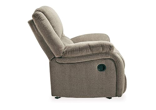 Image of Torque - Filton 1 Seater Fabric Manual Recliner | Recliner Sofa /Chair for Living Room, Bedroom, Office (Light Brown) | 1 Year Warranty