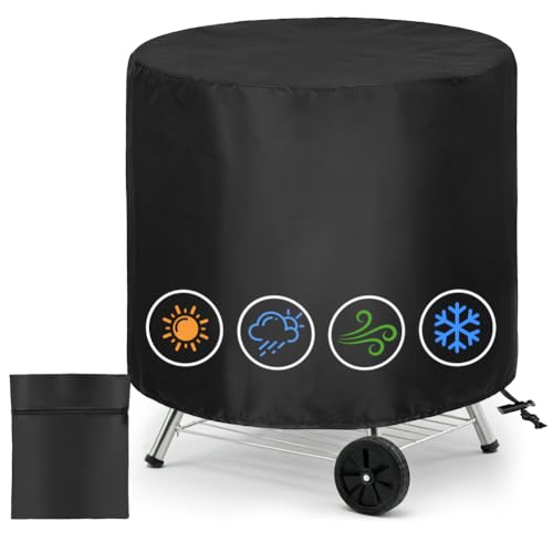 OFFCUP Housse de Barbecue pour SYCK-G045-50CM, Bâche de Protection BBQ Extérieur 210D Oxford étanche Anti-UV Housses de Protection Barbecue pour Grils de...