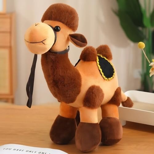 Image of Babique Camel Stuffed Plush Animal | Teddy Bear Soft Toy |Ideal for Birthdays & Special Occasions Girls /Boys, Baby Kids -Brown
