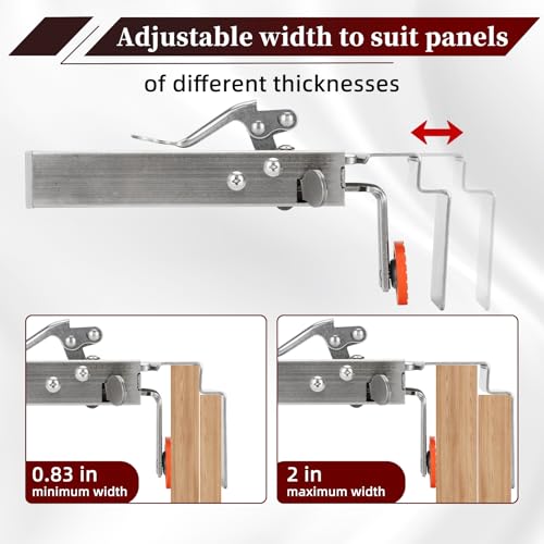 Image of Adjustable Drawer Fixing Clamp Drawer Front Installation Clamps Drawer Clamps for Drawer Panel Installation Fixing Clips,Easy, Efficient,and Fast Installation Drawer Fixing Clip