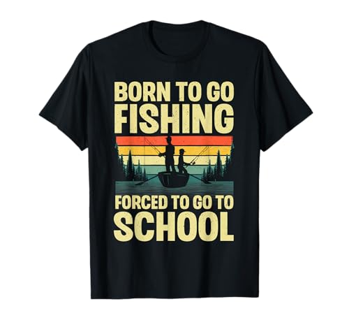 Funny Fishing Art For Men Women Kids Fishing Fish Fisherman T-Shirt