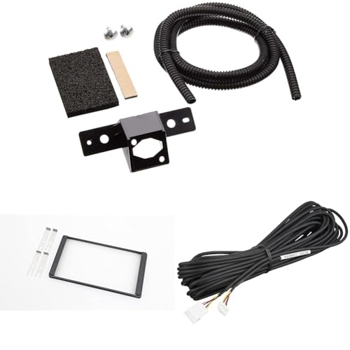 【セット買い】アルパイン(ALPINE)ジムニー(H30/7~現在)専用バックビューカメラ取付けキット KTX-C64JI + アルパイン(ALPINE) カーナビ/ディスプレイオーディオ取付キット 日産/スズキ200o開口車用スペーサーパネル KTX-F