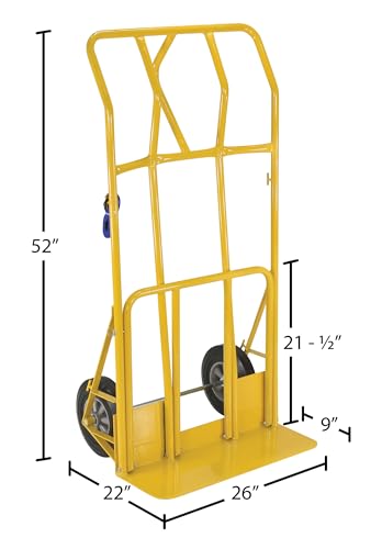 Carretilla de mano Vestil HTWL-800-HR capacidad 800 lb miniatura 6