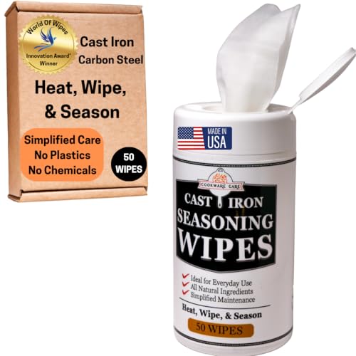 Seasoning Oil Wipes (50 Count)