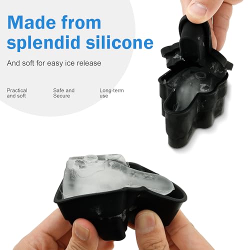 Molde de hielo de silicona divertido pack 2 miniatura 2