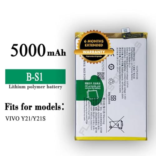 Image of B-S1 Battery for Vivo Y31s 5G / Y21 / Y21S Battery with 6 Month Warranty****(P179)