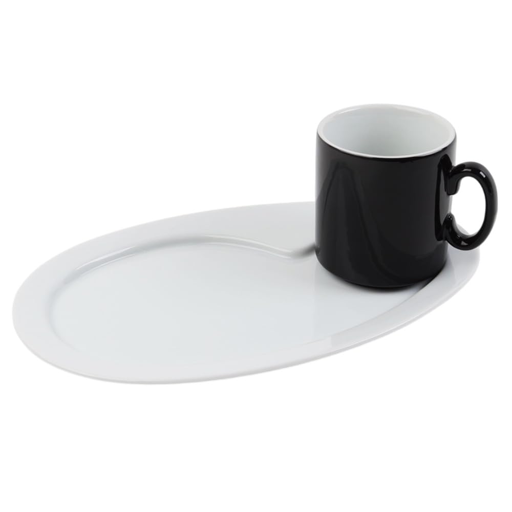 Porcelaine Holst Porzellan MP 160 BCS plat de service résistant anti-rayures bicolore