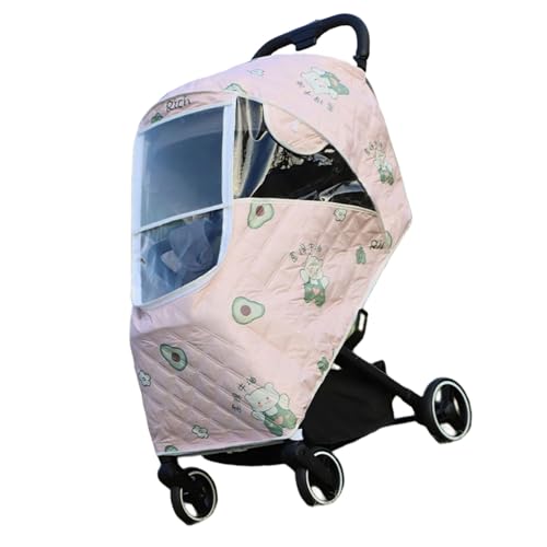Protection coupe-vent poussette pour balades en automne bâche habillage pluie bébé