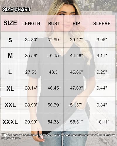 Womens Beach Vacation Summer Tops Cute Blouses Spring T Shirts Casual Dressy Tees Fashion Trendy Clothes 2025