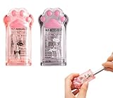 2Pcs Pink&Grey Cute Cat Paw Pencil Sharpener, Kawaii School Supplies Student Prize Kids Gift Pencil Sharpener Cat Schools Supplies for Kids Girls Lovers Office Home Pencil Sharpeners