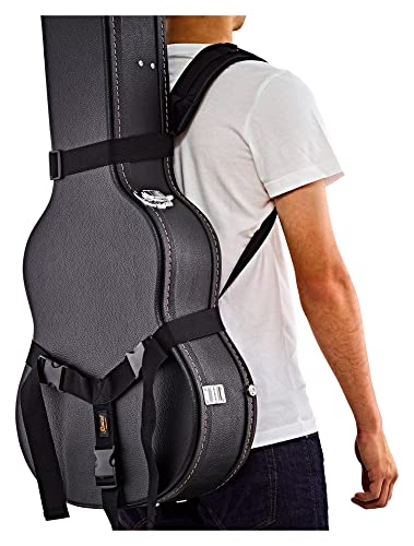 Ortega OCCSTD-BU Étui pour guitare classique avec sangle arrière - Les Beatles, Paul McCartney, John Lennon, RIngo Starr, George Harrison Ortega OCCSTD-BU Étui pour guitare classique avec sangle arrière – Image 3