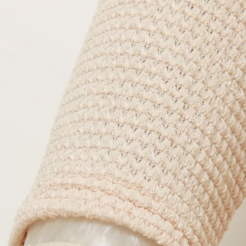 Mens V Neck Waffle Knit Pullover Sweater Lightweight Slim Fit Long Sleeve Thermal Top Casual Soft Knitwear 20253