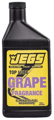 JEGS 63630 Top Lube Grape Scented 16 oz. Bottle Treats up to 150 Gallons of Fuel