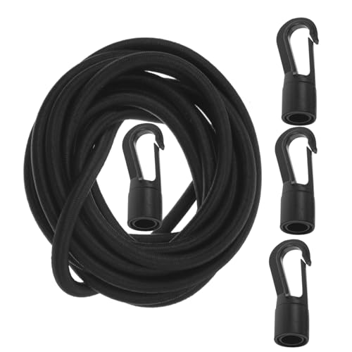 Healifty 1set Leash with Hook Elastic Shock Absorbing Strap for Securely Fastening Paddleboards Kayaks and Tents Convenient Installation and -Lost Design