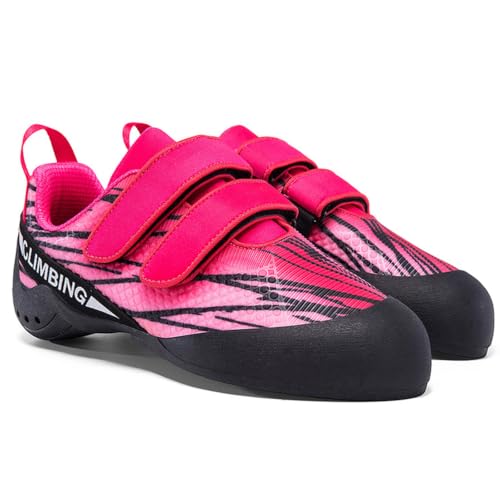Zapatos de escalada hombre ligeros para bouldering y entrenamiento en rocódromo
