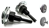 Pro-Graad Arbor Mandrel for Drill or Die Grinder 1/4” Shank 1/2' Threads Wheel Arbor Adapter for Mounting 1/4” up to 3/4” Wide Buffing Grinding and Polishing Wheels with 1/2” Center Hole | 2 Pack