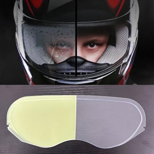 XYJTC Lente per Casco da Moto, Pellicola antiappannamento for Visiera Casco Moto for SHOEI Hornet ADV Rally CNS-2