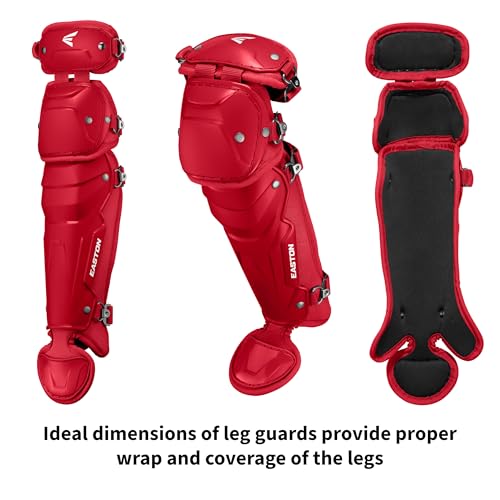 Image of Easton | Black Magic 3.0 Youth Baseball Catcher Gear Set | Helmet, Chest Protector & Leg Guards | Multiple Sizes /Colors