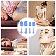 Asfrode 8 Pcs Schröpfgläser Silikon, Schröpfgläser aus Silikon, Schröpfen Silikon Schröpfen Cups Massagegeräte Tools Set für Körper und Gesicht Schröpfen gegen Cellulite Verspannungen Falten (Blau)