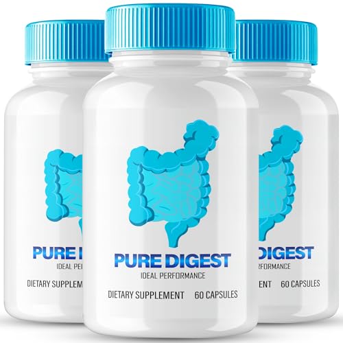 Pure Capsules Liver Detox Pills, Pure Supplement - Maximum Strength, Pure Diet Hydration Pure Health Support, Pure Reviews (3 Pack)
