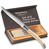Wrenbury Laguiole Style Steak Knives Set of...