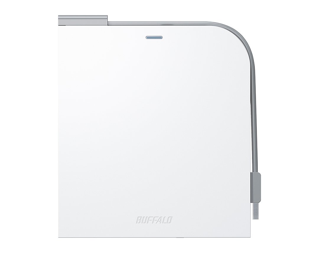 Amazon.co.jp: BUFFALO USB3.0 ポータブルDVDドライブ フラット
