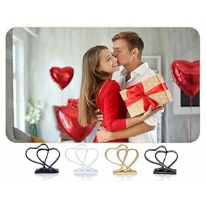 Heart statue decor heart shaped sculpture black modern figurine decorations for home living room bookshelf office shelf centerpiece table herhim love wedding anniversary couple valentines day gifts  urban country home decor