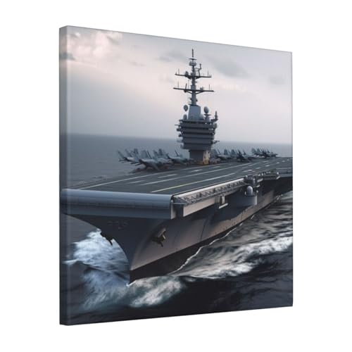 Toile porte-avions moderne pour habiller un mur vide de petite pièce