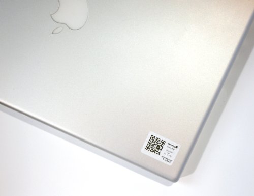 Dynotag® Web Enabled Smart Property Tags, With Dynoiq™ & Lifetime Recovery Service. Strip Of 3 Tough Identical Stickers + 1 Keychain Mini Tag #TOP3