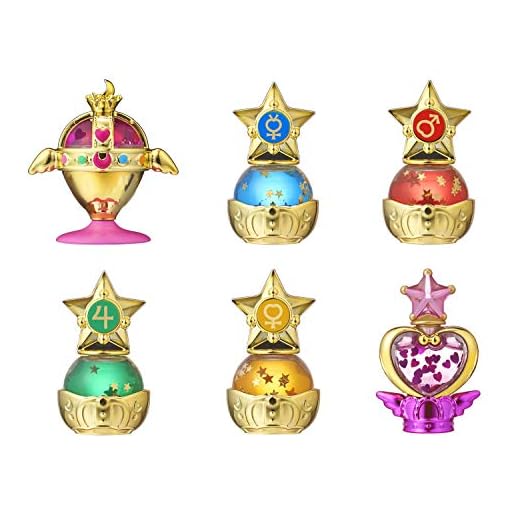 Sailor Moon Prism Power Dome ~ Water Globe Collection ~ Complete set of 6