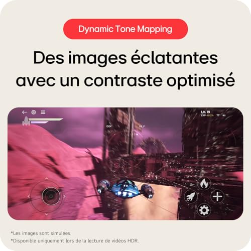 LG Smart Monitor Swing 32U889SA-W 32" - Dalle IPS résolution 4K UHD (3840x2160), 5ms GtG 60Hz, HDR 10, DCI-P3 95% (CIE1976), inclinable, réglable en Hauteur