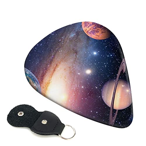 Universe Planet Lot de 6 médiators imprimés pour guitare acoustique, guitare électrique avec boîte de rangement - Les Beatles, Paul McCartney, John Lennon, RIngo Starr, George Harrison Universe Planet Lot de 6 médiators imprimés pour guitare acoustique, guitare électrique avec boîte de rangement