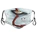 Produktbild 123ZoeB Face Cloth 5 Layer Shiled Facial Waschbare IT Clown Augen schützen Luftverschmutzung Frauen Kinder mit Filter Kids
