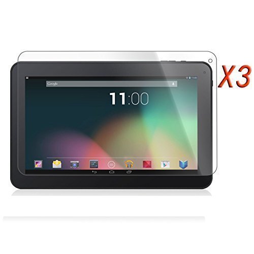 Infiland 3-PACK Cystal Clear Screen Protector For 10.1