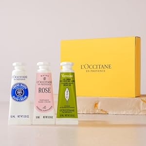 ロクシタン(L'OCCITANE) ミニハンドクリームトリオ シア＆ローズ＆ヴァーベナ ミニサイズのハンドクリーム3本ギフトセット プチギフト 誕生日 女性 男性 人気 送別 クリスマス プレゼント ギフト" 
