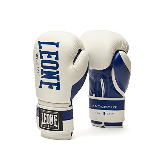 LEONE 1947 GN371 Guantes Knockout, Unisex Adulto, Bianco, 10