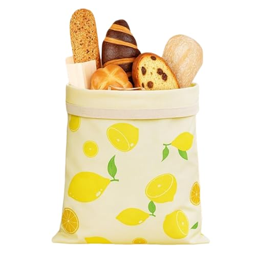 Bolsa Reutilizable Para Pan - Bolsas Reutilizables de Almacenamiento para Pan - Fundas y Cubiertas Reutilizables para Alimentos Caseros Ideales para Viaje Horneado Hogar y Cocina