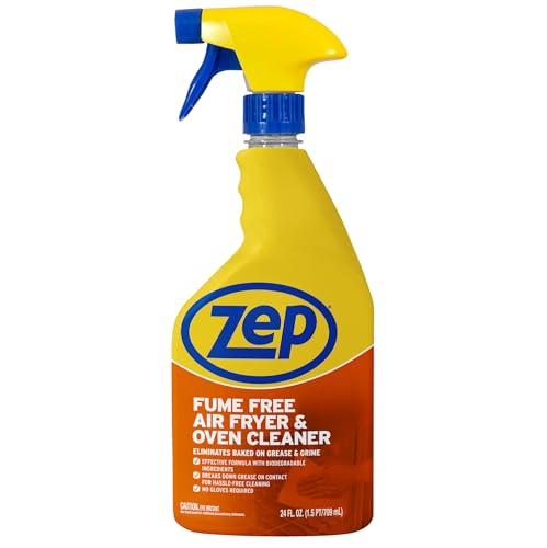 Comparison: Best Oven Cleaner For Convection Ovens 9 Zep Fume Free Air Fryer & Oven Cleaner, R49312-24 fl oz, Professional Strength Grease Remover, Biodegradable Formula