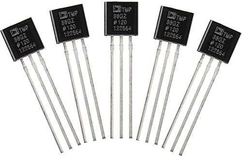 KOOKYE 5PCS Temperature Sensors TMP36 Precision Linear Analog Output For Arduino Raspberry Pi