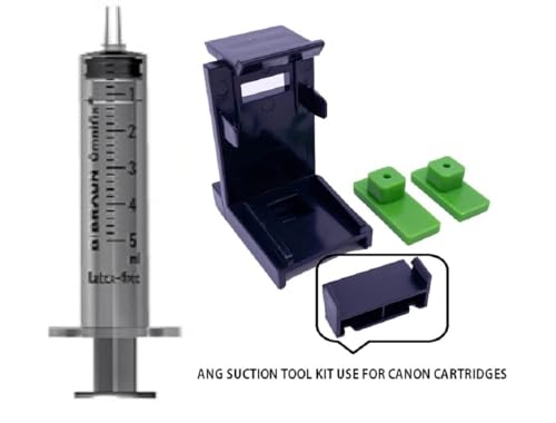 Image of ANG Suction Tools | Removes Residue Ink Before Refilling Cartridges | Eliminates Air After Refilling