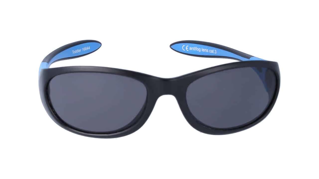 Swiss Eye Kinder Kindersportbrille Toddler, Black Matt/Blue, 16644