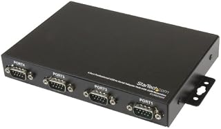 StarTech.com USB to Serial Adapter Hub - 4 Port - Wall Mount