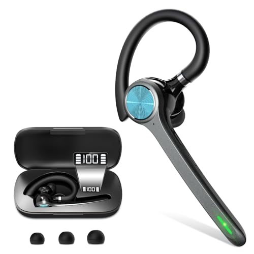 Heibas G7 Bluetooth Headset, Wireless Bluetooth Earpiece cover