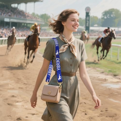 Image of Purse Strap Replacement Kentucky Derby Mother's Day Graduation Rainbow Pride Western Crossbody Shoulder Bag Straps
