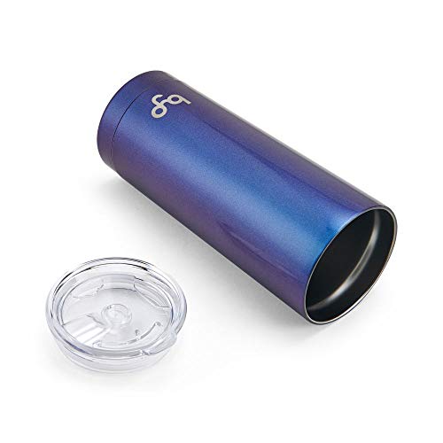 Image of BUILT 5237923 Vacuum Insulated Tumbler Double Wall, 20-Ounce, Iridescent Blue