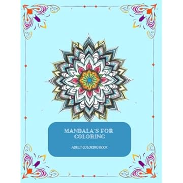 Capa do livro Mandala´s for Coloring: Adult Coloring Book (Portuguese Edition)